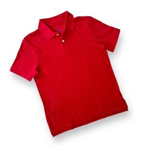 THE CHILDREN'S PLACE Red Polo Cotton Sz Lg 10/12‎ Boy Girl Youth